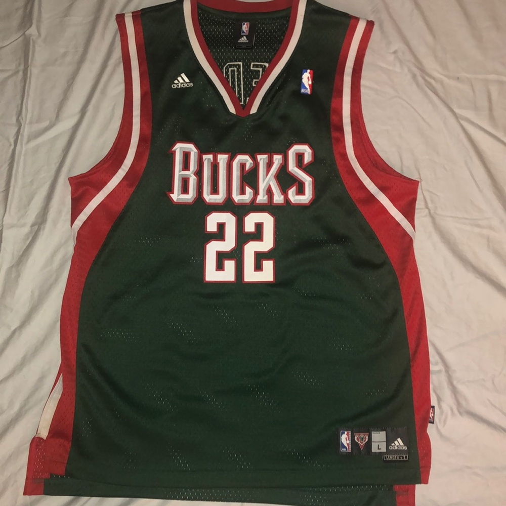 Adidas Milwaukee Bucks Michael Redd Jersey